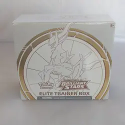 Pokemon TCG Sword & Shield Brilliant Stars Elite Trainer Box Arceus English - Image 1