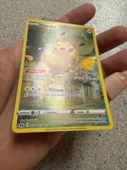 Pokemon Pikachu GG30/GG70 CRZ Crown Zenith Galarian Gallery NM #2 - Image 3