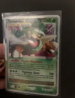 Pokemon TCG Torterra LV.X Black Star Promo Holo Rare DP09 MP/HP - Image 3
