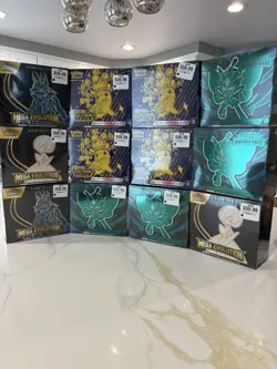 Pokemon TCG Pokemon Sealed ETB assortment. Lot of 12x - Image 2