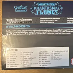 Pokemon Mega Evolution—Phantasmal Flames Elite Trainer Box Charizard 2025 - Image 4