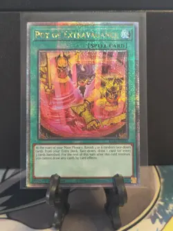 Yu-Gi-Oh Pot of Extravagance RA04-EN093 Quarter Century Secret Rare NM New Art - Image 1