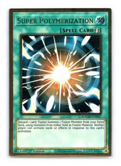 Super Polymerization - MAGO-EN047 - Premium Gold Rare - 1st Edition Yugioh - Image 1