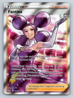 Fantina (Full Art) Ultra Rare Holo SWSH11: Lost Origin 191/196 NM - Pokemon TCG - Image 1