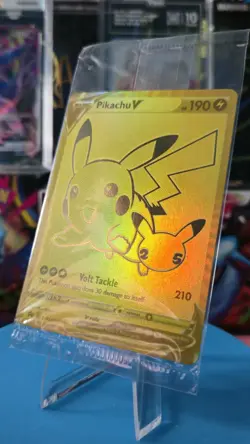Pokemon TCG Pikachu V SWSH145 Black Star Promo Sealed Sword & Shield - Image 1