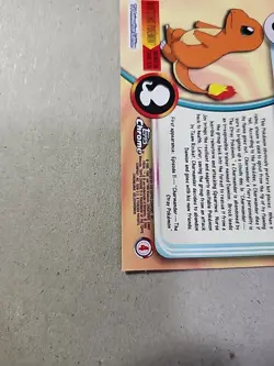 Pokemon TCG - TOPPS CHROME #04 CHARMANDER - Rare Holo NM - Image 3