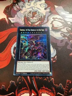 Yugioh! Varudras, the Final Bringer of the End MP25-EN070 Prismatic Secret Rare - Image 1