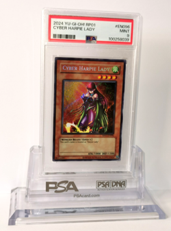 Cyber Harpie Lady rp01-en096 (PSA 9) Secret Rare Yu-Gi-Oh! - Image 1