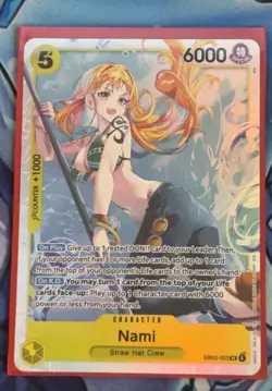 Nami EB03-053 One Piece Foil Super NM - Image 1
