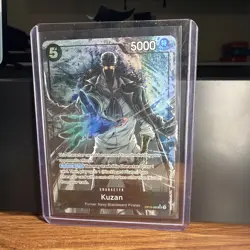 One Piece TCG English OP10-082 Kuzan Alt Art Parallel - Image 1