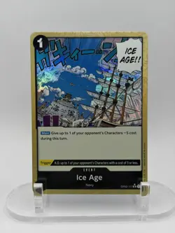 One Piece Ice Age OP02-117 PRB - The Best Uncommon Textured Foil NM ENGLISH - Image 1