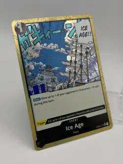 One Piece Ice Age OP02-117 PRB - The Best Uncommon Textured Foil NM ENGLISH - Image 2