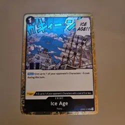 Ice Age Jolly Roger Holo Foil One Piece Premium Booster The Best OP02-117 TCG - Image 1