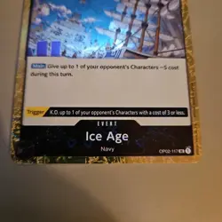 Ice Age Jolly Roger Holo Foil One Piece Premium Booster The Best OP02-117 TCG - Image 4