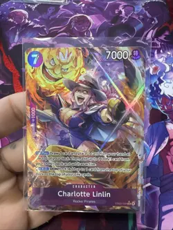 One Piece CCG Charlotte Linlin EB03-034 Alt Art SR English NM - Image 1