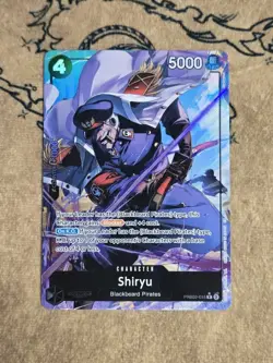 One Piece Card Game Shiryu Alternate Art PRB02-015 Rare NM English - Image 1
