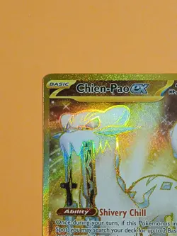 Chien-Pao ex Pokemon Paldea Evolved 274/193 Secret Rare Gold Card - Image 2