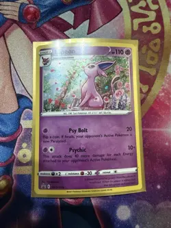 Espeon - SWSH174 Pokemon Sword & Shield Promo Ultra Rare Holo Card LP - Image 1