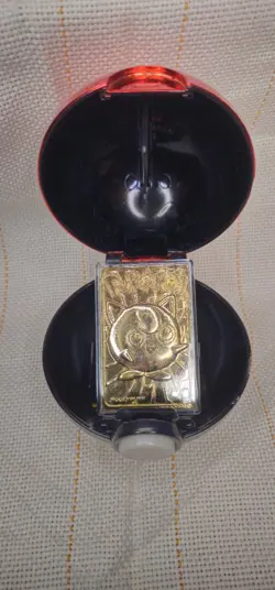 1999 Burger King BK Pokemon 23K Gold Plated Trading Card JigglyPuff with Case - Image 4