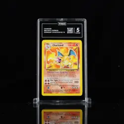 2002 Pokemon Legendary Collection Charizard #3 Non Holo TAG 5 Graded Card - Image 1