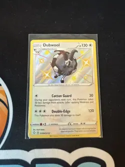 Dubwool SV104/SV122 Shiny Holo Rare Shining Fates Pokemon Card - Image 1