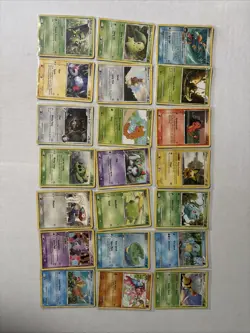 Vintage Pokemon Card Lot Of 100+ Cards Comes With Vintage Tin ￼ - Image 1