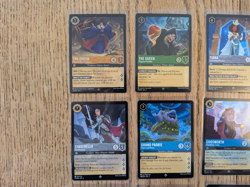 DISNEY LORCANA RISE OF THE FLOODBORN JOB LOT BUNDLE 13 SUPER RARE CARDS NO DUPES - Image 2