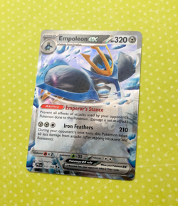 Empoleon ex 070/094 Me02: Phantasmal Flames Holo Pokemon Card Double Rare NM - Image 2