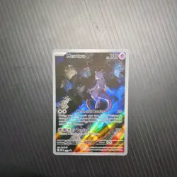 Pokemon TCG Mewtwo 052 SV: Scarlet & Violet Promo Holo Card 130 HP Psychic - Image 1