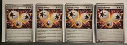 Playset x4 Ignition Energy 086/086 SV White Flare - Regular - Lot Of Four Cards - Image 1
