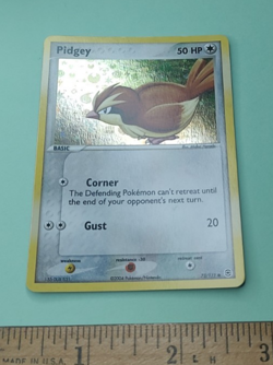 Pokemon Pidgey - 73/112 - Ex FireRed LeafGreen Reverse Holo Trading Card TCG - Image 1