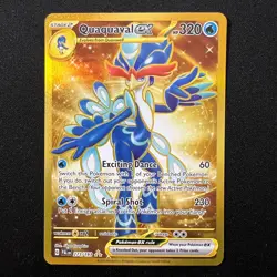 Quaquaval ex 273/193 PAL Paldea Evolved NM Gold Hyper Rare Pokemon Cards TCG NM - Image 1
