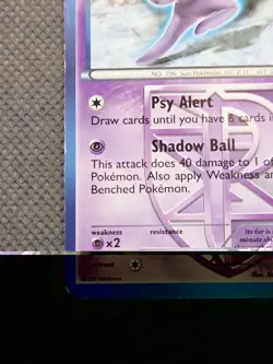 2013 Pokemon Espeon 48/116 - Plasma Freeze Non-Holo Card TCG Eeveelution - Image 5