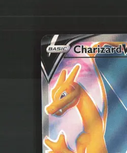 Charizard V SWSH050 Sword & Shield Full Art Black Star Promo Pokemon Card NM - Image 3