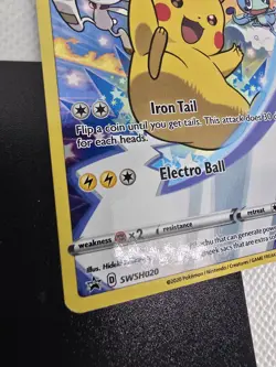 Pokemon Pikachu SWSH020 SWSH: Sword & Shield Promo Holo 2020 Card - Image 2
