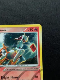 M/NM Pokemon Arceus Holo Card AR3 2009 (Fire Form) - Image 3
