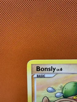 Bonsly 71/130 Diamond and Pearl Regular Pokemon Card 2007 MP 2324 - Image 2