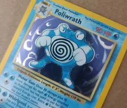 Poliwrath Holo Base Set 13/102 WOTC 1999 LP Pokemon Card - Image 2
