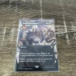 Kindred Dominance Non-Foil (Borderless) - Commander Masters (R 0640) - Image 1