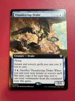*** Thunderclap Drake *** Commander: Outlaws of Thunder Junction NM MTG English - Image 1