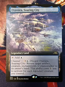 Otawara, Soaring City - Extended Art - Kamigawa: Neon Dynasty - NM/M - Image 1