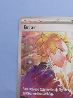 Pokemon Stellar Crown Briar 171/142 Special Illustration Rare 163/142 Full Art - Image 4