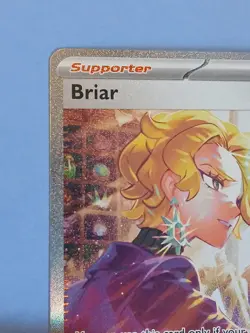 Pokemon Stellar Crown Briar 171/142 Special Illustration Rare 163/142 Full Art - Image 5