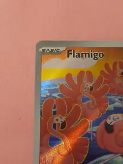 Pokemon Scarlet & Violet Paldea Evolved Flamigo 227/193 Illustration Rare - Image 2