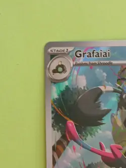 Pokemon Scarlet & Violet Paldea Evolved Grafaiai 223/193 Illustration Rare - Image 3