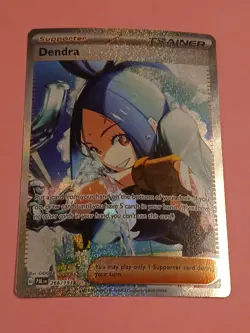 Pokemon Paldea Evolved Dendra 266/193 Special Illustration Rare 250/193 Full Art - Image 3