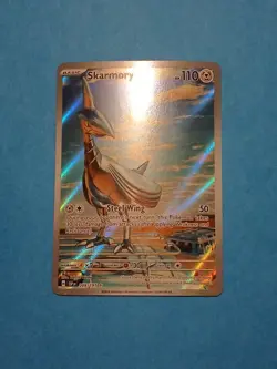 Skarmory Pokemon Scarlet & Violet Surging Sparks 209/191 Illustration Rare - Image 3