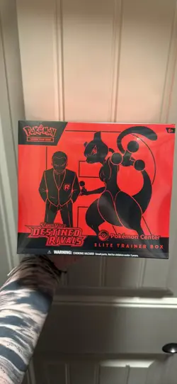 Pokemon Destined Rivals Pokemon Center Elite Trainer Box ETB SEALED. IN HAND - Image 1