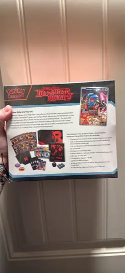Pokemon Destined Rivals Pokemon Center Elite Trainer Box ETB SEALED. IN HAND - Image 3