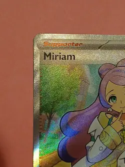 Pokemon Scarlet & Violet Base Set Miriam 238/198 Full Art Trainer Supporter Card - Image 4